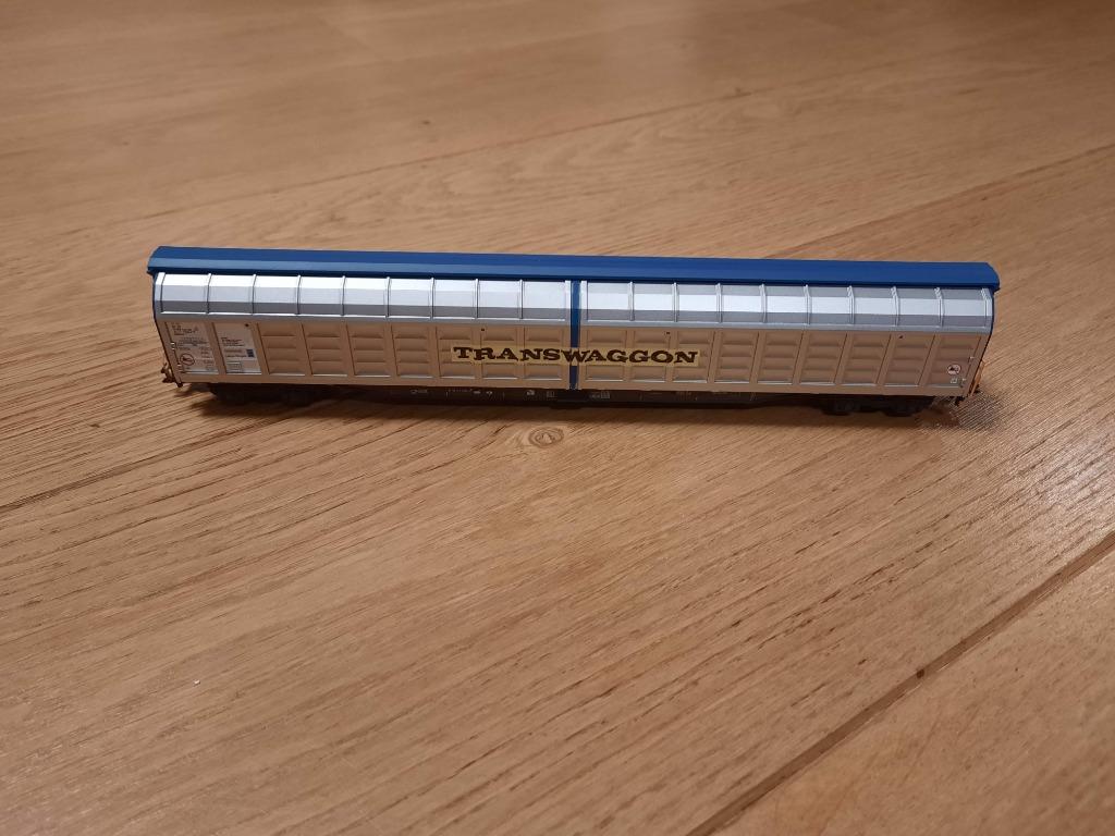 Märklin 48056 - wagon à parois coulissantes DBAG, Enlèvement ou Envoi, Courant alternatif, Wagon, Comme neuf