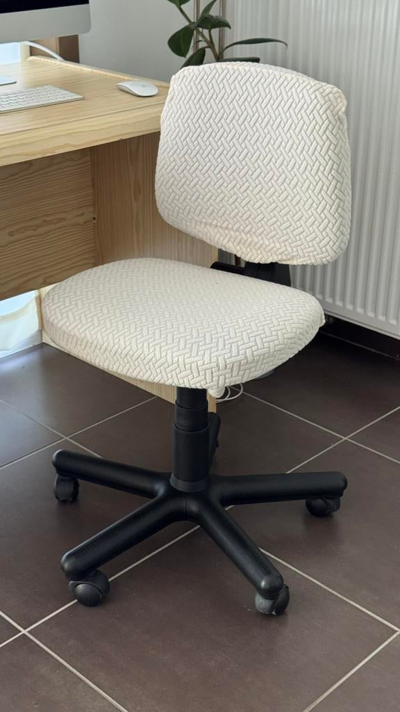 bureaustoel, Ophalen of Verzenden, Zo goed als nieuw, Beige, Bureaustoel