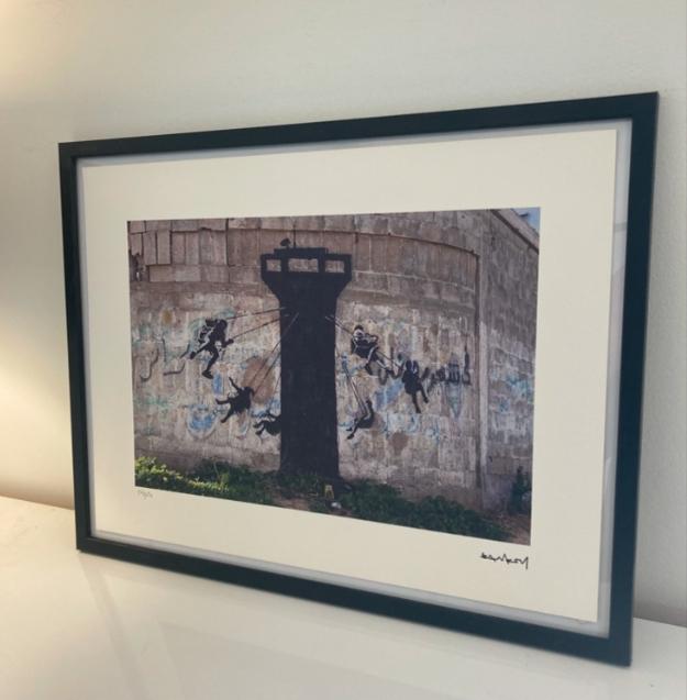 BANKSY : lithographie avec certificat, Enlèvement ou Envoi