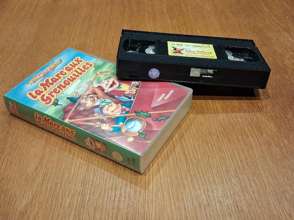 Vhs disney La Mare aux Grenouilles, Dessin animé, Tous les âges, Comme neuf, Enlèvement