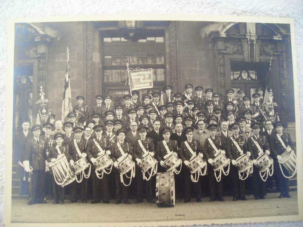 Foto Sint-Jakobs Harmonie Antwerpen 1954, Ophalen of Verzenden, Gebruikt