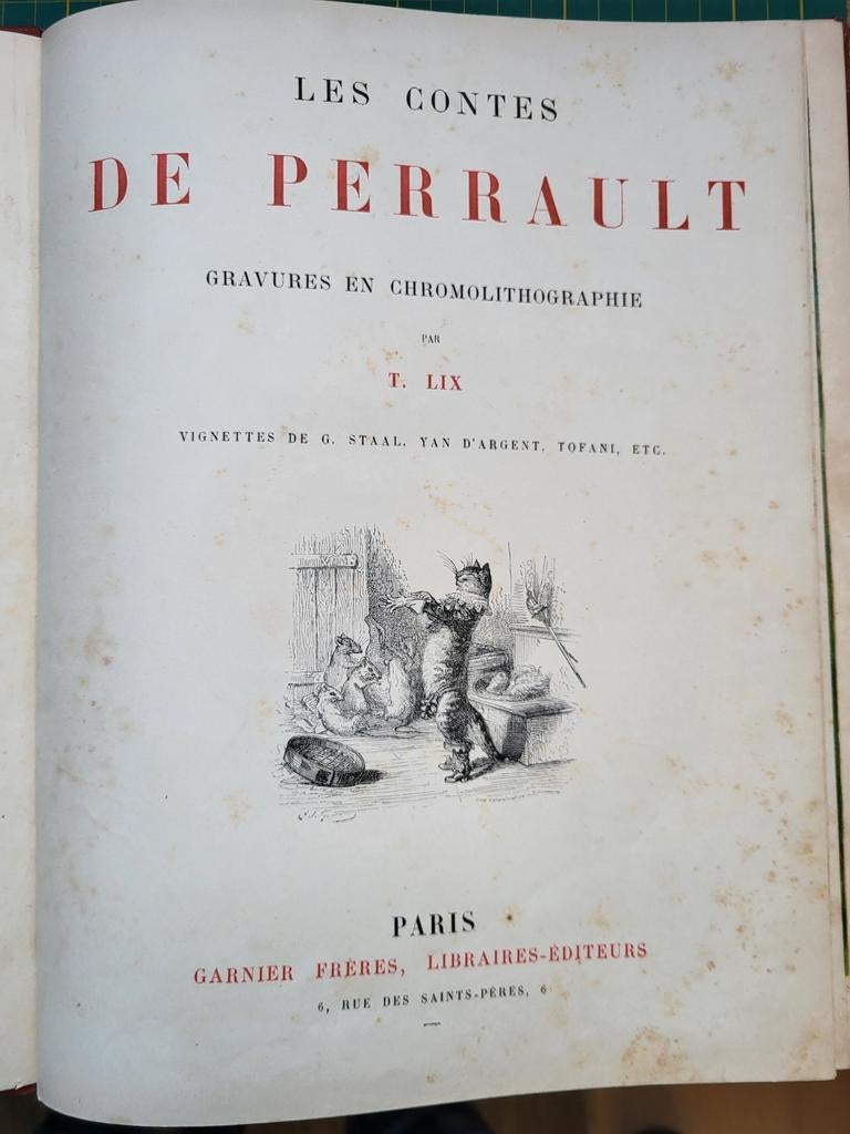 Les contes de Perrault - T. Lix - Garnier/Paris, Enlèvement ou Envoi, Utilisé
