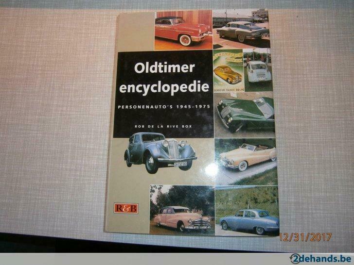Oldtimer encyclopedie personenauto's, Ophalen of Verzenden