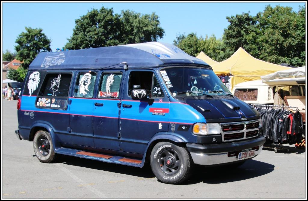Dodge Van  campeer wagen, Caravans en Kamperen, Mobilhomes, Tot en met 2, Elektrische ramen, Particulier, LPG
