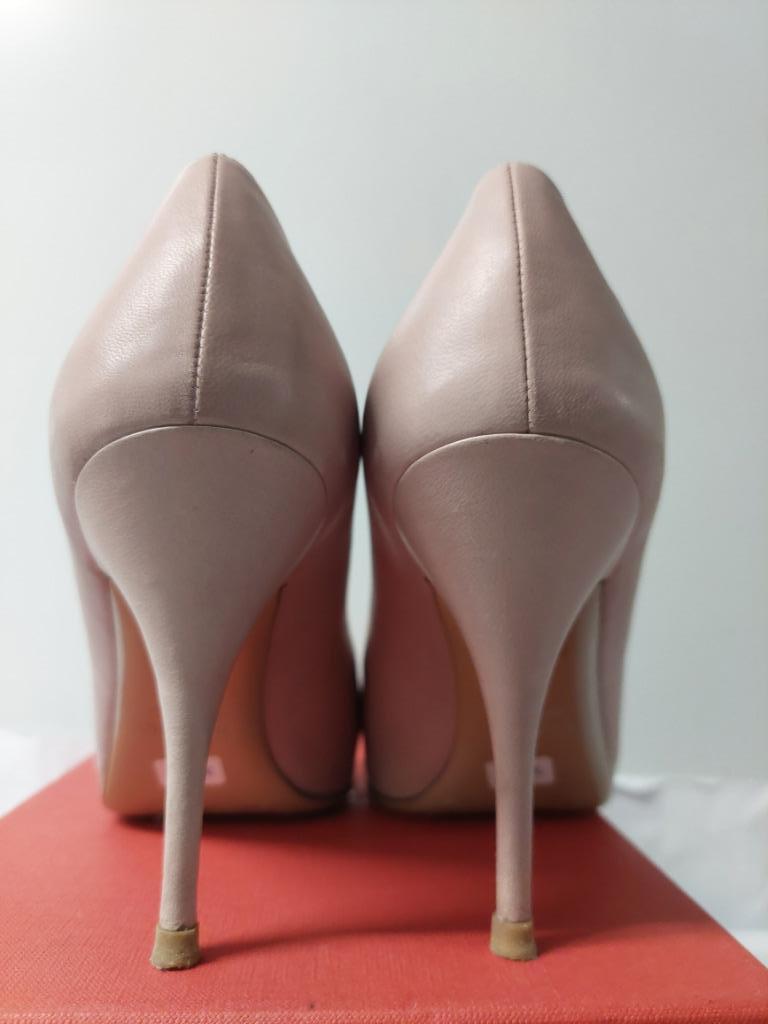 399C* VALENTINO authentieke roze hoge hakken (37,5), Kleding | Dames, Pumps, Verzenden, Roze, Gedragen