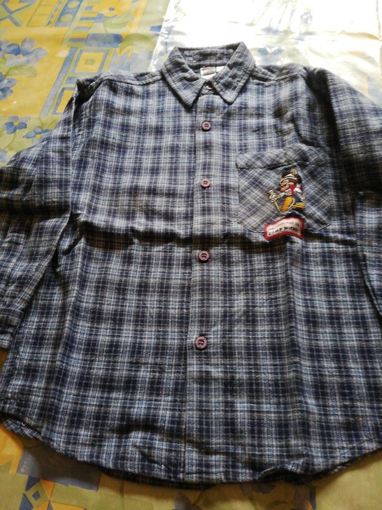 Chemise garçon C&A Disney en flanelle. Taille 6-7ans., Ophalen of Verzenden, Zo goed als nieuw, Jongen
