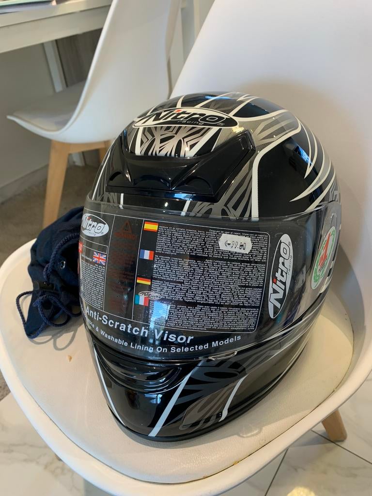 Motor helm van nitro en skidoo, Motos, Enlèvement ou Envoi, Neuf, avec ticket, L