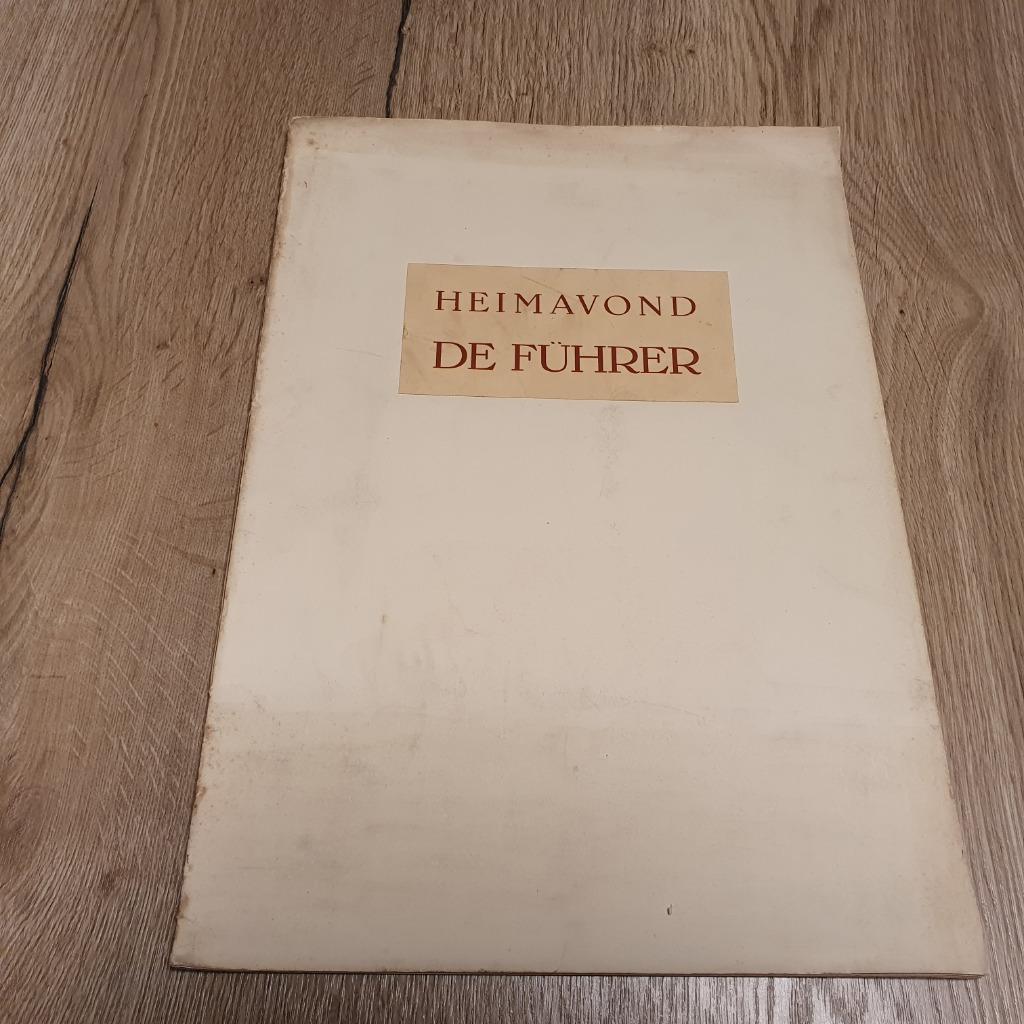 Heimavond De Fuhrer  /  Oorlog militaria, Tweede Wereldoorlog, Ophalen of Verzenden, Zo goed als nieuw, Algemeen