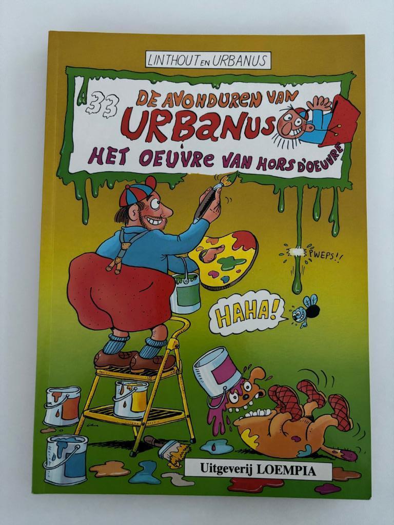 Urbanus 33 Het oeuvre van Hors d'Oeuvre eerste druk 1991, Boeken, Eén stripboek, Ophalen of Verzenden, Zo goed als nieuw, Urbanus