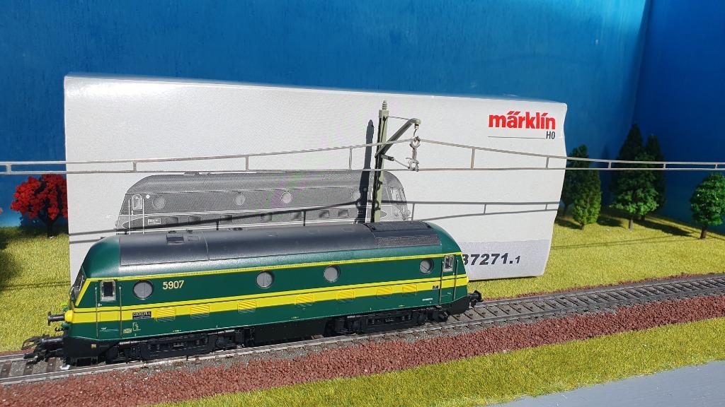 Locomotive numérique belge MFX à 3 rails Märklin 37271.1 H0, Hobby & Loisirs créatifs, Trains miniatures | HO, Comme neuf, Locomotive