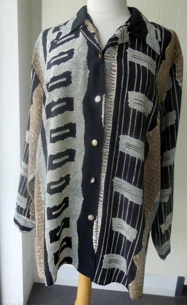 Zeer chique blouse maat 50, Kleding | Dames, Ophalen of Verzenden, Zo goed als nieuw, Overige kleuren, Blouse of Tuniek