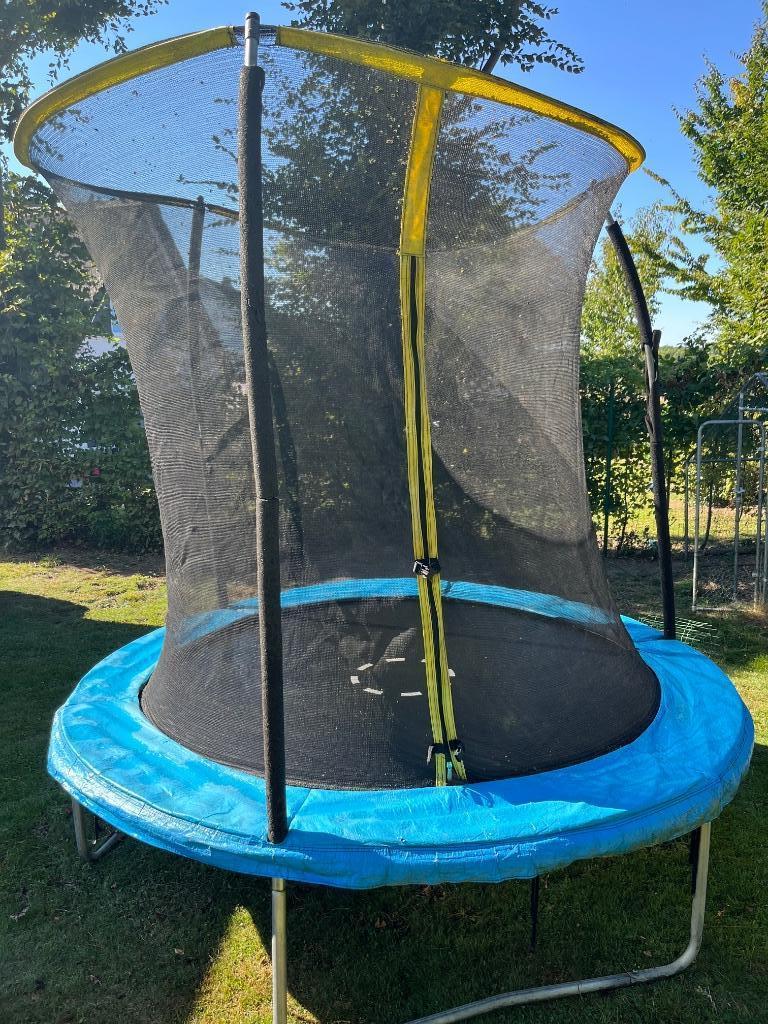 Trampoline in goed staat, Kinderen en Baby's, Speelgoed | Buiten | Trampolines, Ophalen, Zo goed als nieuw
