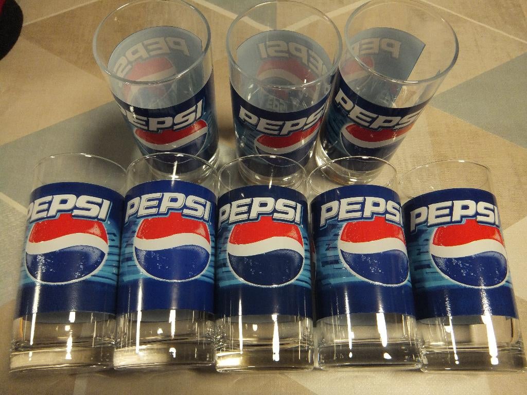 pepsi glazen, Enlèvement ou Envoi, Comme neuf, Verre à soda