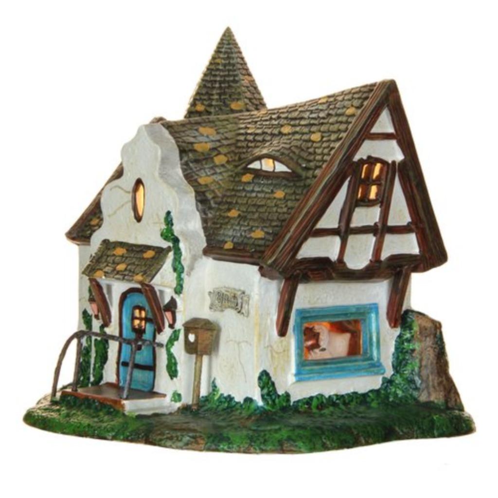 Huisje Roodkapje Luville efteling + poppetje, Verzamelen, Ophalen, Zo goed als nieuw, Overige typen