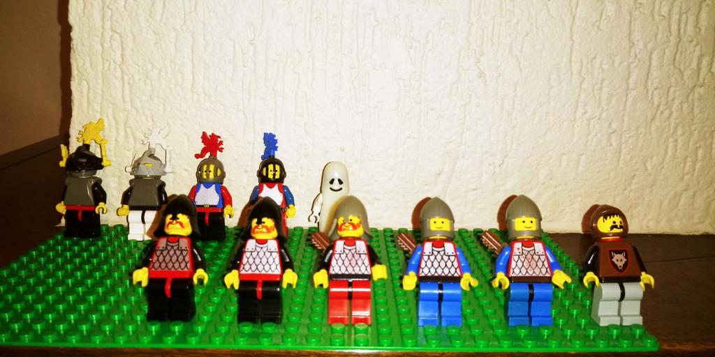Lego:castle minifig. set 6086 oa.cas 179, Enlèvement ou Envoi, Utilisé, Lego