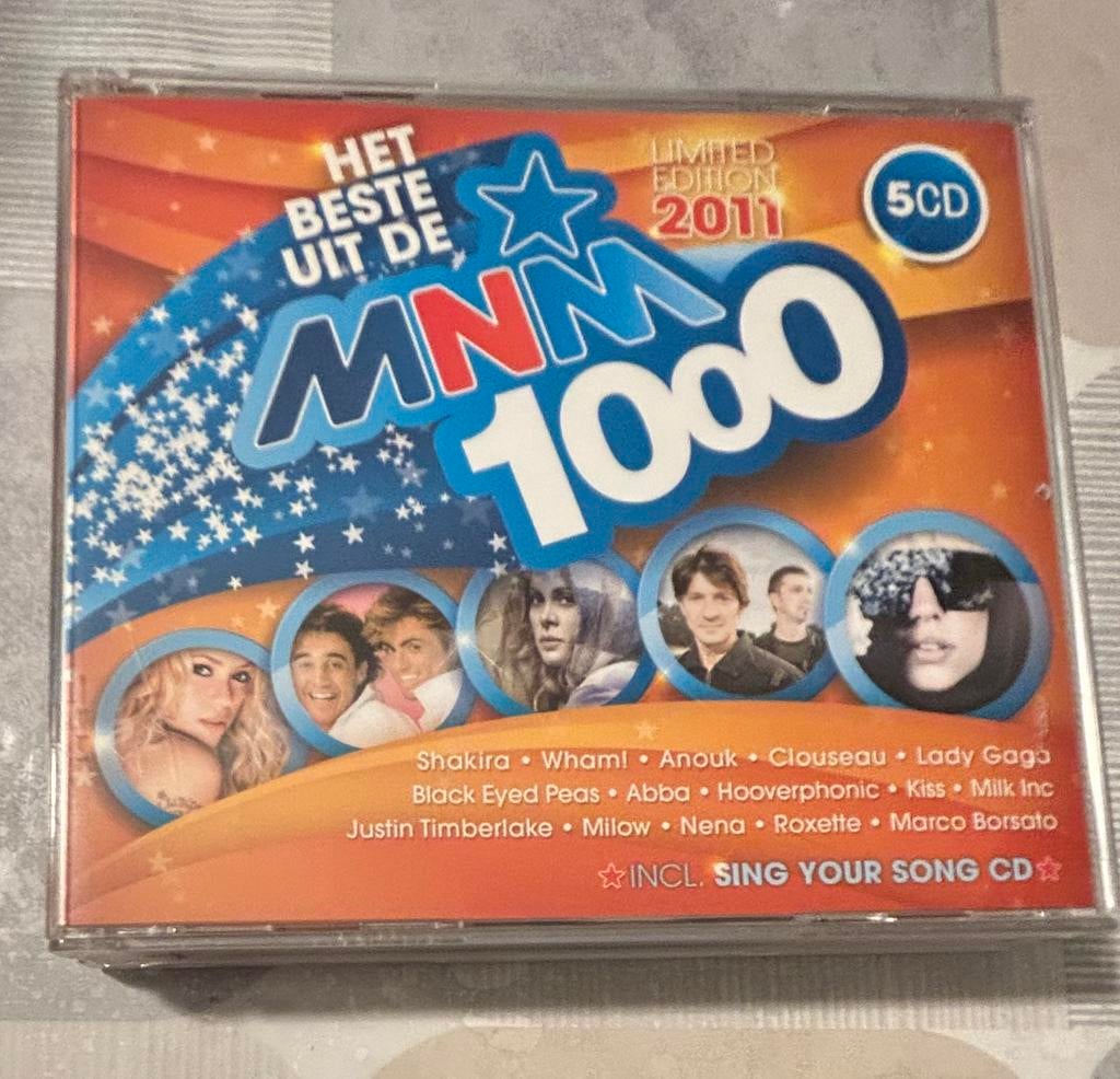 5-cd Het beste uit de MNM 1000 2011, Cd's en Dvd's, Ophalen of Verzenden, Gebruikt, Pop