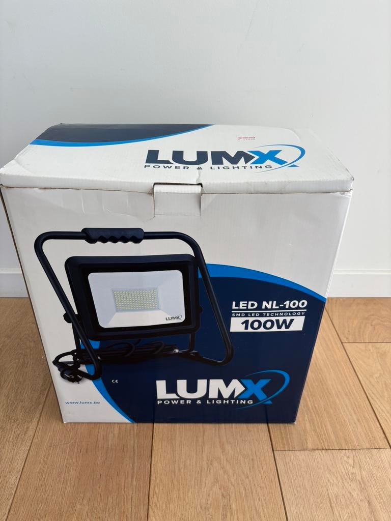 LED bouwlamp Lumx 100W, Enlèvement, Neuf