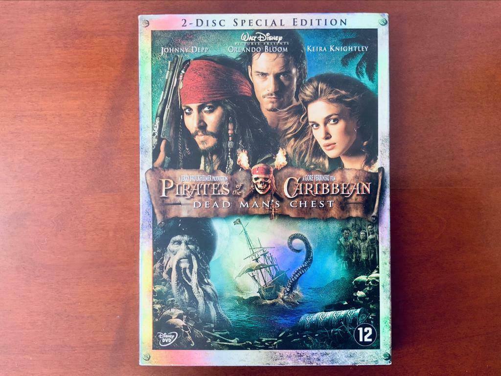 2disc DVD Pirates of the Caribean - Dead Man’s Chest, Enlèvement ou Envoi