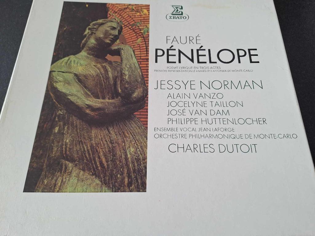 Fauré / Dutoit - Pénélope Box 3 x Lp's Vinyl, 12 pouces, Enlèvement ou Envoi, Utilisé, Romantique