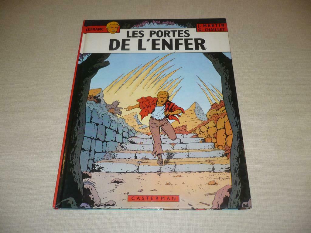 Lefranc-Les portes de l'enfer-EO de 1978 cotée 50 euros, Une BD, Enlèvement ou Envoi, Utilisé