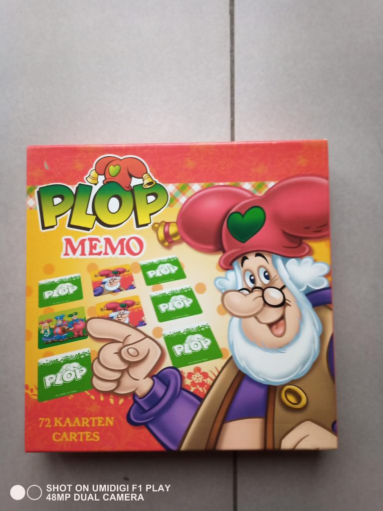 Plop Memo, Cinq joueurs ou plus, Enlèvement ou Envoi, Comme neuf, Studio 100