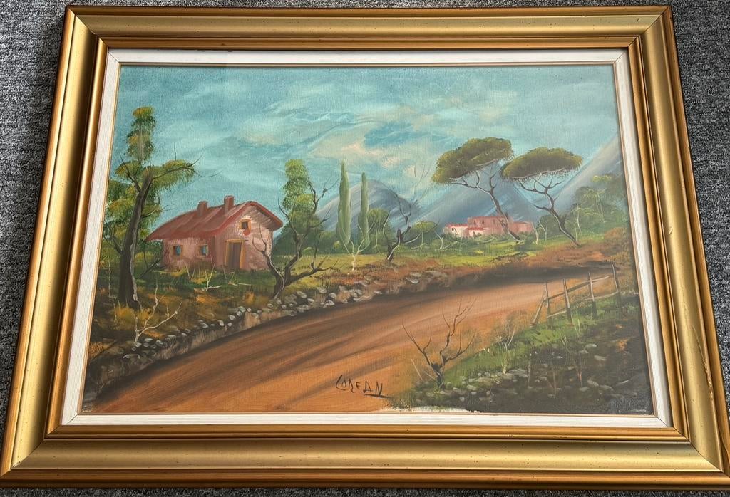 Tableau Paysage, Enlèvement