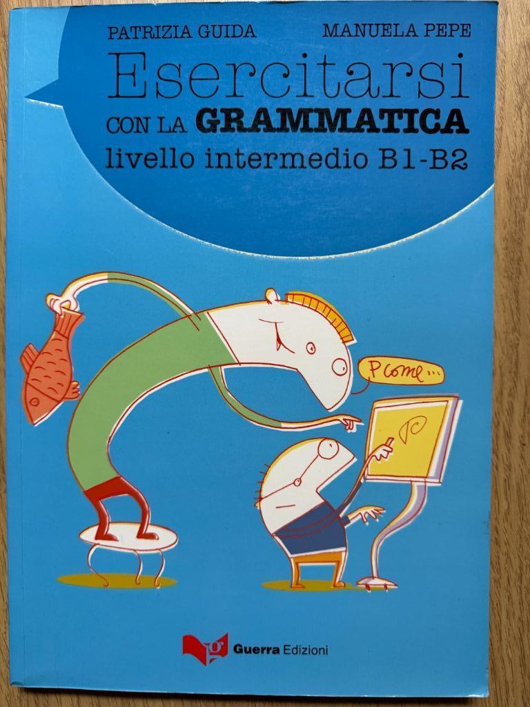 Italiaanse grammatica - B1-B2 - oefeningen, Boeken, Ophalen of Verzenden, Zo goed als nieuw, Italiaans