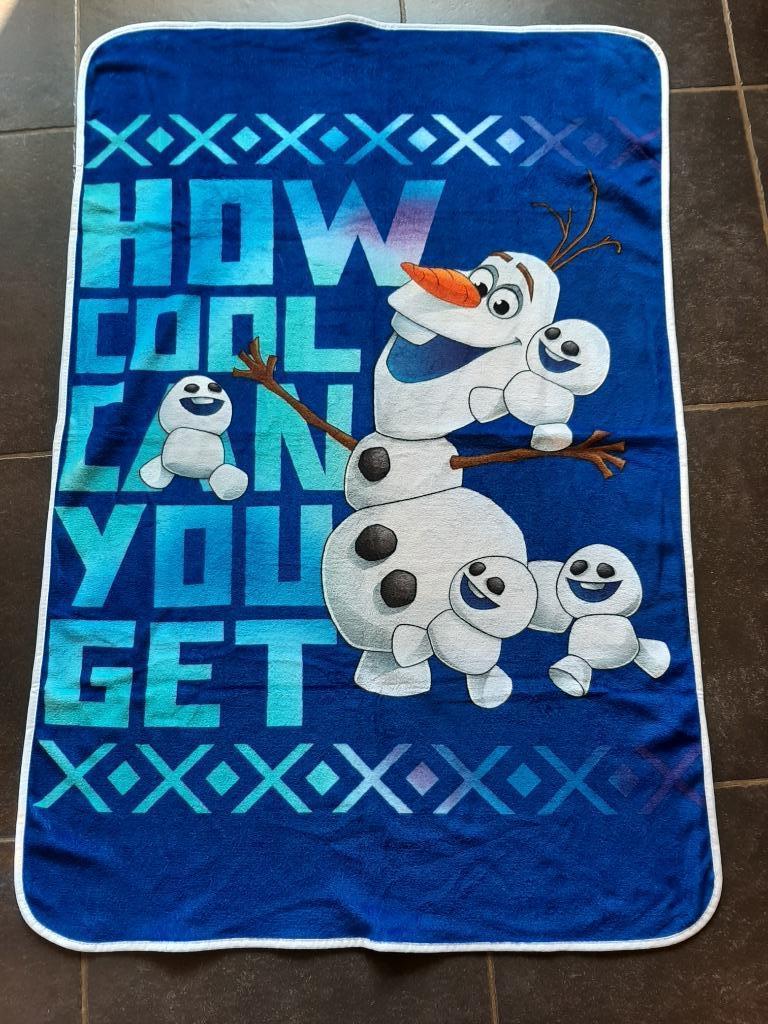 Frozen Olaf splinternieuw dekentje - plaid, Ophalen of Verzenden, Nieuw