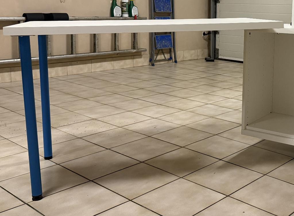 Bureau LAGKAPTEN, blanc, 120x60 cm, Enlèvement, Comme neuf, Blanc