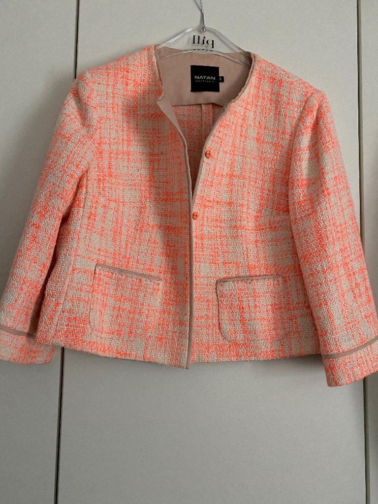 Blazer Natan maat 44, Kleding | Dames, Verzenden, Maat 42/44 (L), Oranje, Jasje