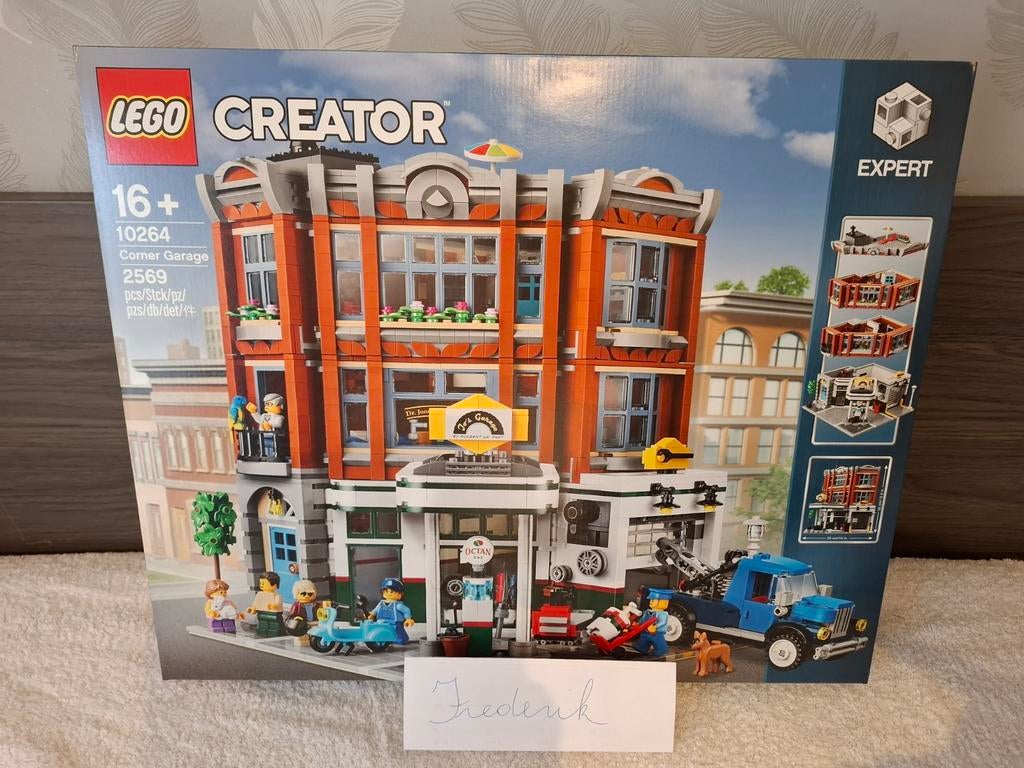 Lego 10264 Garage op de hoek, Ophalen, Nieuw, Complete set, Lego