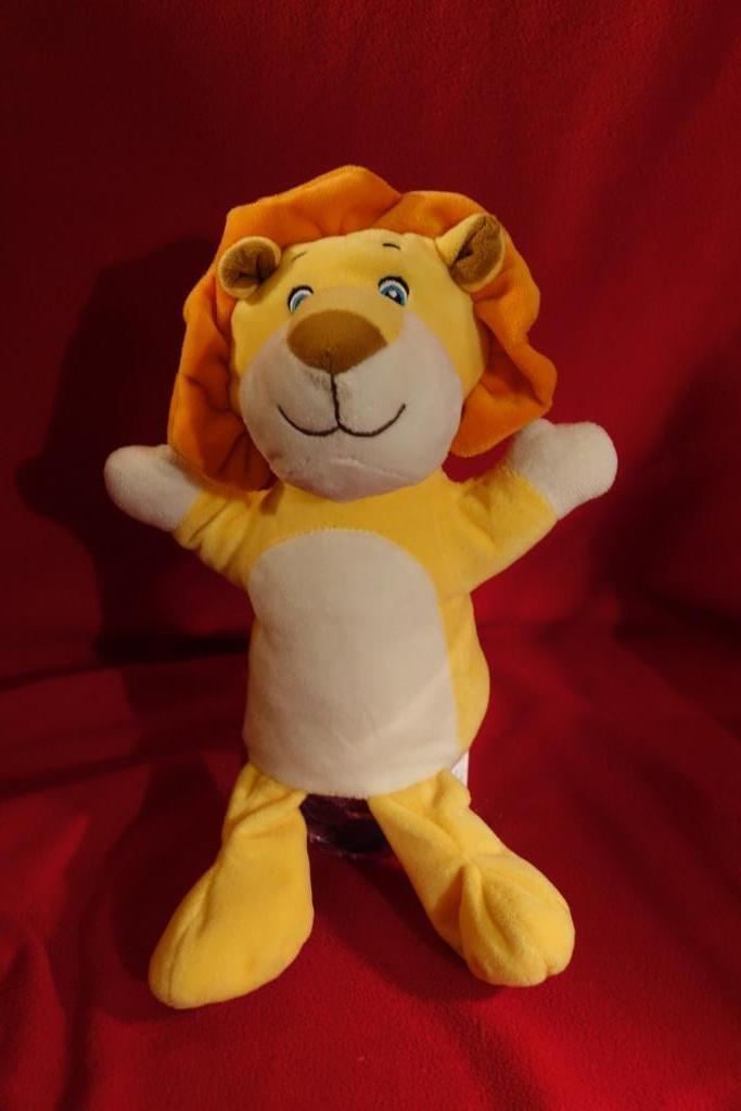 zachte handpop leeuw zo goed als nieuw, Ophalen of Verzenden, Zo goed als nieuw, Overige typen