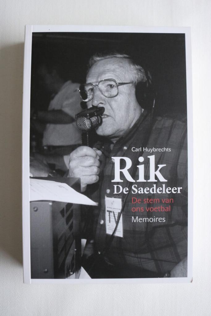 Rik De Saedeleer De stem van het voetbal: Memoires, Boeken, Ophalen of Verzenden, Nieuw