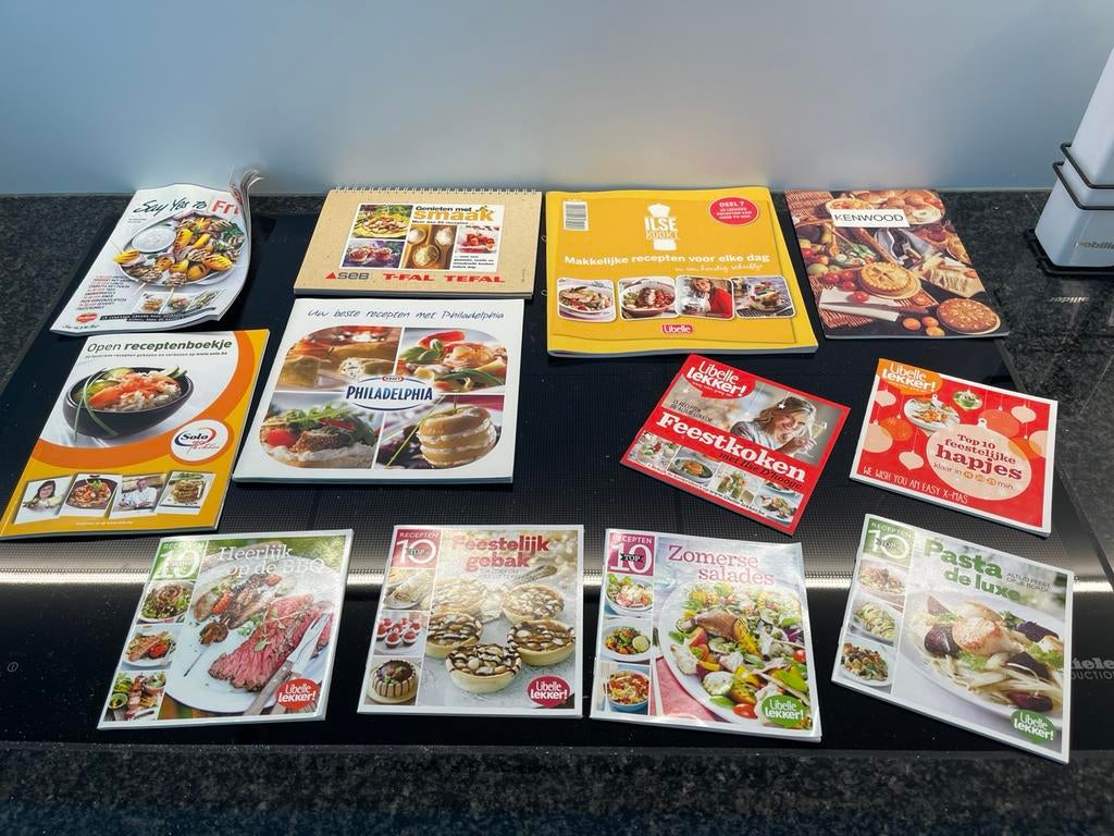 Lot recepten boekjes, Boeken, Kookboeken, Ophalen of Verzenden, Zo goed als nieuw