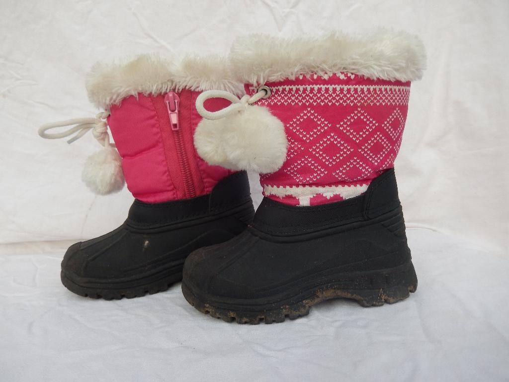 bateaux à neige taille 23, Enfants & Bébés, Bottes, Enlèvement ou Envoi, Utilisé, Fille