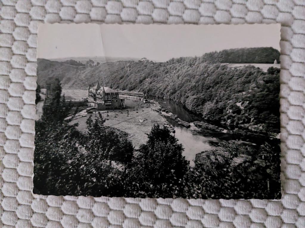 oude postkaart La Roche/Ardennes, Collections, Cartes postales | Belgique, Envoi