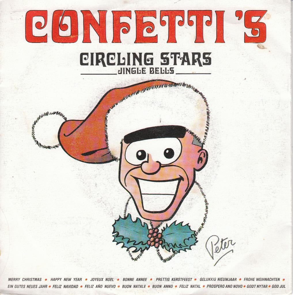 De kerstsingle van the Confetti's: Circling star, CD & DVD, Envoi, 7 pouces, Pop, Single