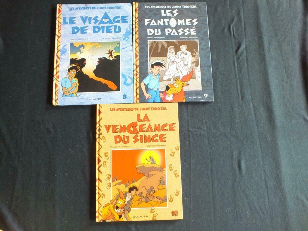 JIMMY TOUSSEUL (4 ALBUMS E.O). EDITIONS DUPUIS & GLENAT, Livres, BD, Plusieurs BD, Enlèvement ou Envoi, Comme neuf, DESORGHER-DESBERG