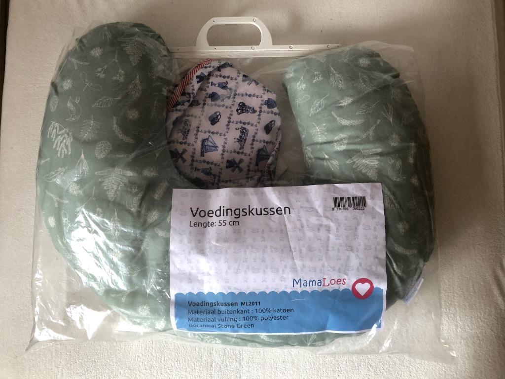 Voedingskussen met twee extra hoezen, Ophalen, Zo goed als nieuw, Voedingskussen