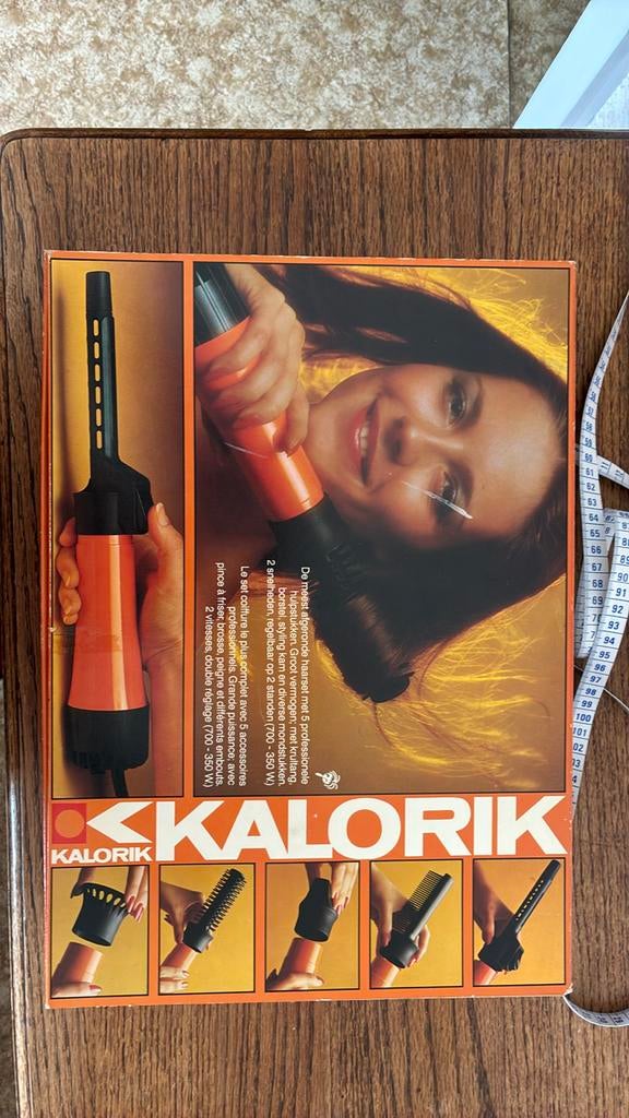 Kalorik vintage haarset, Ophalen of Verzenden, Gebruikt