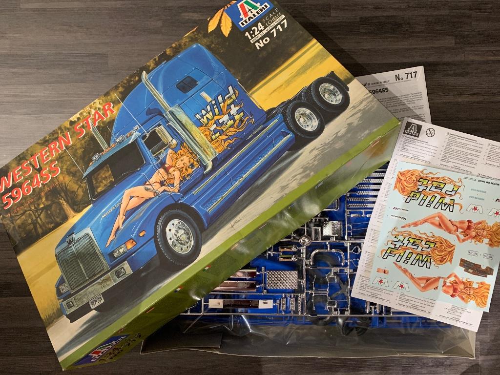 1/24 Italeri Western Star, Italeri, Groter dan 1:32, Nieuw, Ophalen of Verzenden
