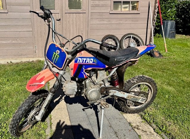 moto 50 cross, Enlèvement