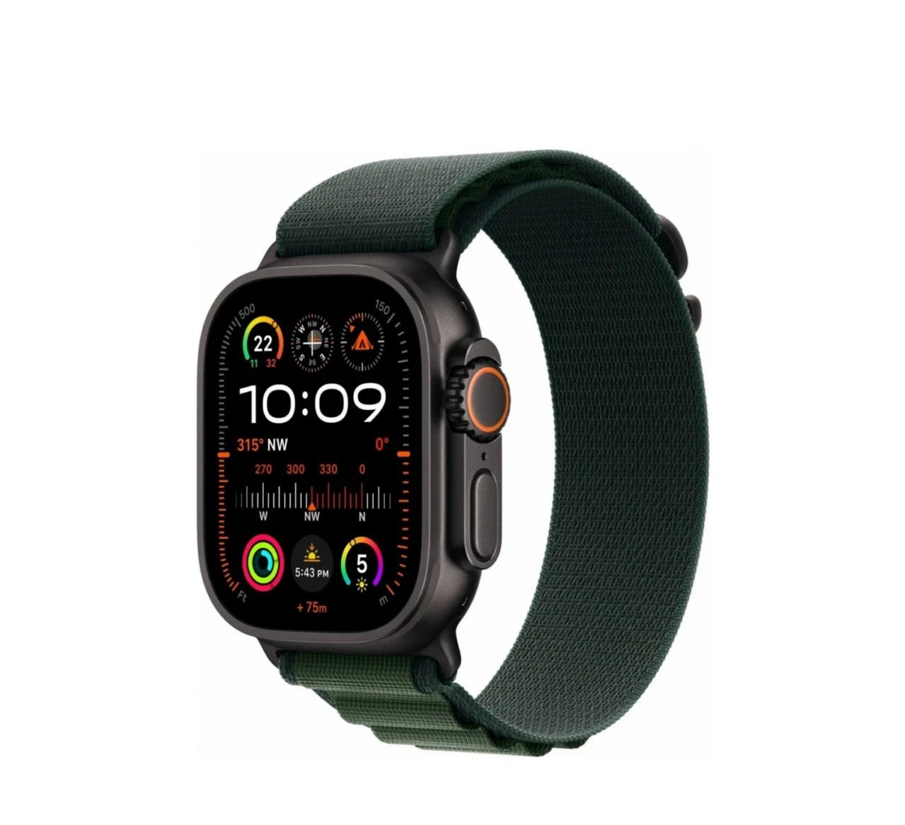 Apple watch ultra 2 black 49mm quasi neuf garantie Fnac!, Enlèvement ou Envoi, Comme neuf, Noir, IOS