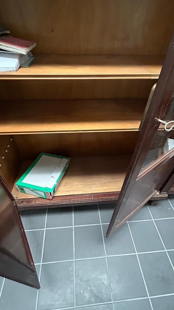 armoire vitrée, Enlèvement, Utilisé, 25 à 50 cm, 200 cm ou plus