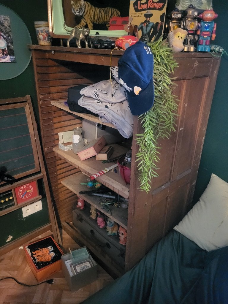 Oude archiefkast, Antiek en Kunst, Ophalen
