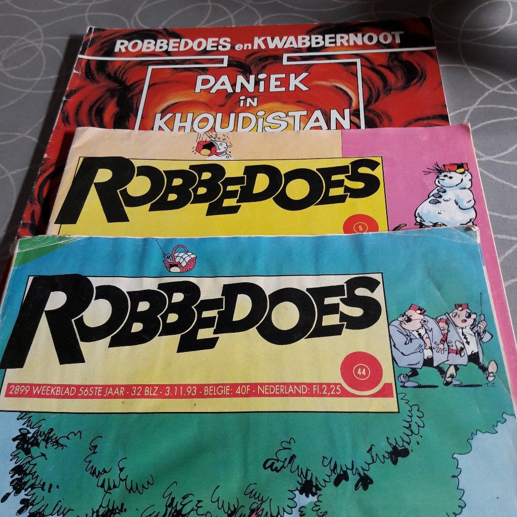 3 boeken robbedoes 1 boek kan Sam nog zingen, Boeken, Ophalen, Zo goed als nieuw