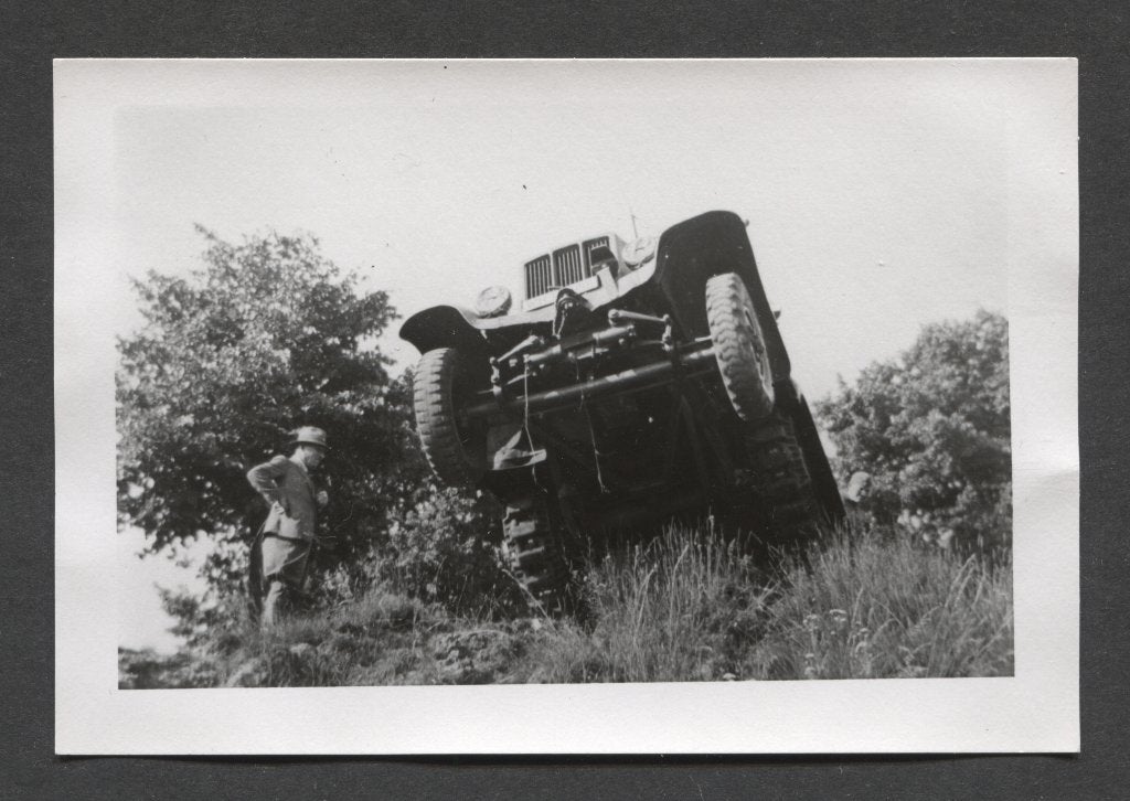 WOII foto: Halbkettenfahrzeug FAMO, Envoi, Armée de terre, Photo ou Poster