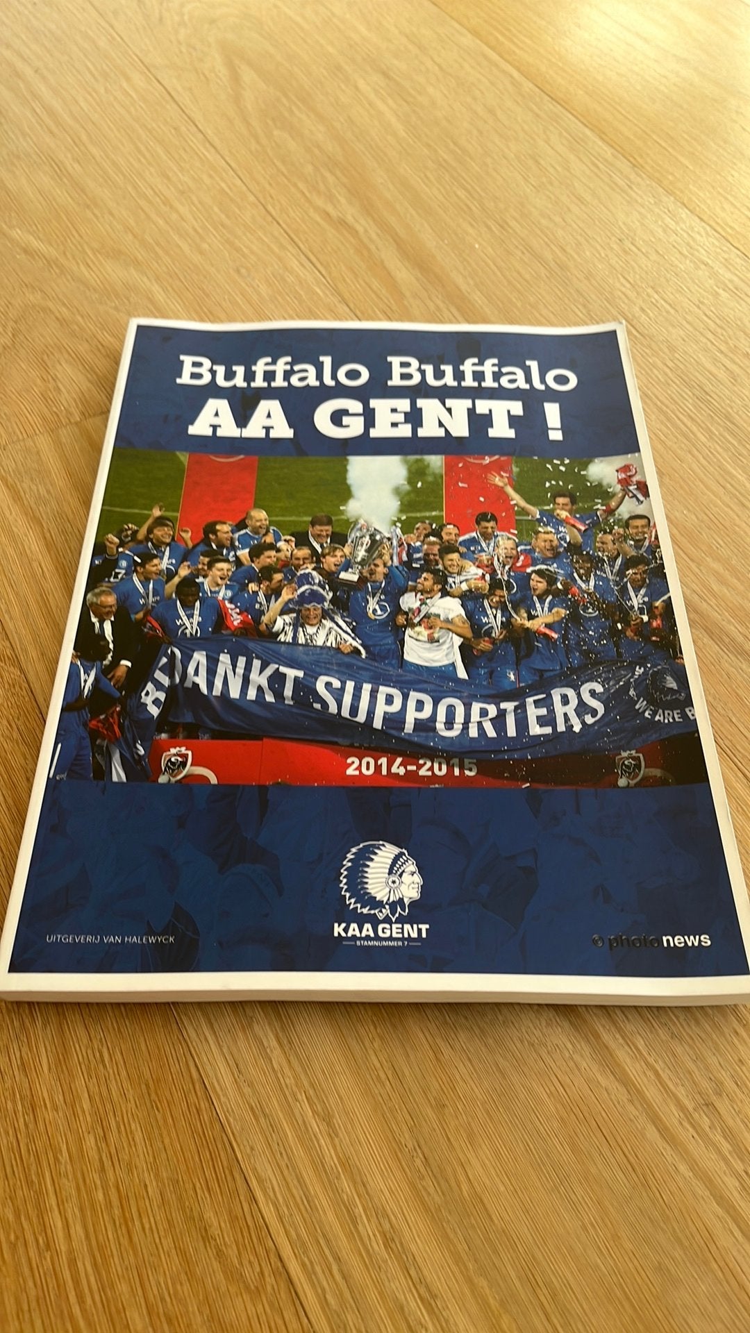 Buffalo, Buffalo, AA Gent - Livre de championnat - exclusif, Enlèvement ou Envoi