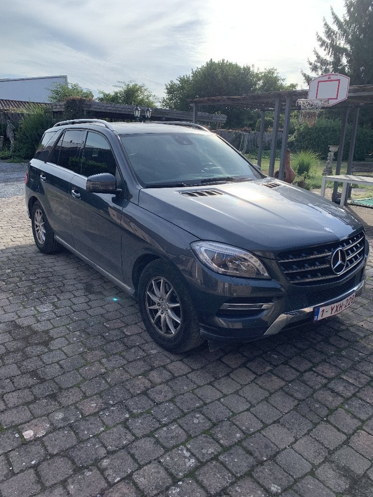 Mercedes ML 350 diesel, Autos, Cuir, Euro 6, Noir, 5 portes