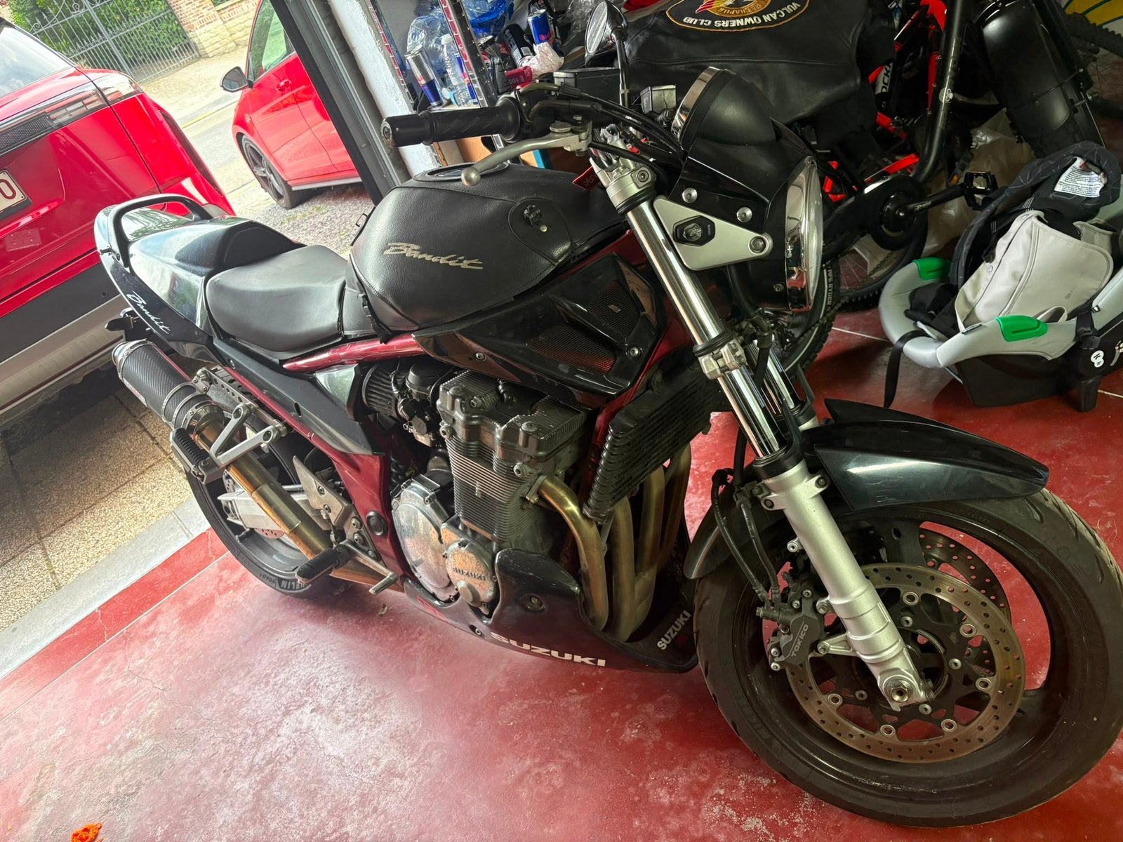 Suzuki Bandit GSF 1200 - 2007 - 62.668 km - nette staat, Motos, Motos | Suzuki, Particulier, plus de 35 kW, Permis Moto A, Échappement sport